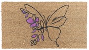 Zerbino Italo Eco Farfalla in Cocco Naturale 40x70 cm - Line Art