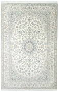 Nain Tappeto persiano 200x310 Beige (Iran) Annodato A Mano