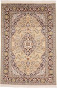 Cashmere Silk Tappeto orientale 190x130 (Indian) Annodato A Mano