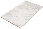 Piatto doccia SENSEA in resina Neo bianco L 90 x L 160 x H 3 cm opaco effetto marmo
