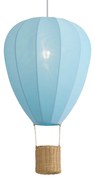 Lampada a sospensione per bambini Mongolfiera blu - Mongolfiera
