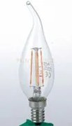 Lampadina led filamento soffio attacco e14  4w 470lm 2700k 300° 35x...