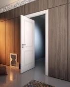 Porta rototraslante Como bianco L 60 x H 210 cm sinistra