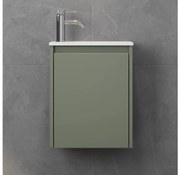 Mobile da bagno con lavabo COMO 40 cm, verde