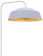 Lampada da terra Tokyo in acciaio, H 165 cm, E27 MAX42W LUMICOM