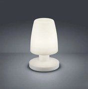 Lampada da tavolo led da esterno dora diffusore curvo ricaricabile ...