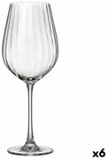 Calice per vino Bohemia Crystal Optic Trasparente 650 ml 6 Unità