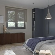 Tessuto per tende a rullo filtrante INSPIRE Puebla beige grigio / argento 130.8 x 250 cm