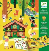 Adesivi con una storia - foresta magica
