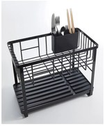 Vassoio di raccolta in metallo a due livelli Tower - YAMAZAKI