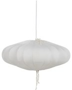 Lampadario Bianco Cotone 220-240 V 49,5 x 49,5 x 20 cm