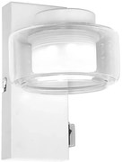 Osram - Applique da parete per bagno ORBIS FLAME LED/5,5W/230V IP44 bianca