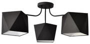 Lampadario ADAMANT 3xE27/15W/230V nero