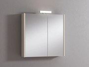 Pensile con luce Akira olmo rousseau L 71.5 x H 70 x P 15.5 cm