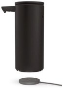 Dispenser di sapone in acciaio touchless nero opaco da 414 ml - simplehuman