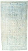 Hamedan Tappeto persiano 240x130 Blu (Iran) Annodato A Mano