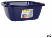 Bacinella Dem Eco Azzurro Quadrato 6 L 29 x 29 x 12 cm (12 Unità)