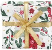 Set 2 tovaglioli natalizi 40x40 cm Christmas Whises