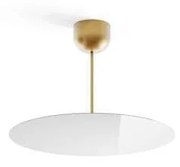 Luceplan - Millimetro Plafoniera H33 Ø50 Brass/Mirror Luceplan