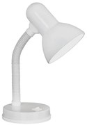 EGLO 9229 - Lampada da tavolo BASIC 1xE27/40W bianco