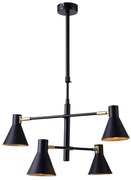 Lampadario a sospensione con supporto rigido LESS 4xE14/40W/230V