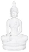 Statua Decorativa Bianco Buddha 19,2 x 12 x 32,5 cm