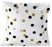 Fodera per cuscino HappyFriday Blanc Golden Dots Multicolore 60 x 60 cm