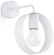 Sollux SL.1134 - Applique TITRAN 1xE27/60W/230V bianco