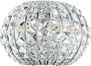 Applique a parete concert cromo 1 luce attacco e27 25x25x17,5cm in ...