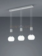 Madison sospensione led 24w 2700lm, 3000k barra metallo acciaio e 3...