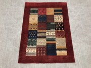 Gabbeh Tappeto 140 x 100 (Iran) Annodato A Mano