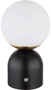 Globo 21006S - Lampada da tavolo LED dimmerabile con funzione Touch JULSY LED/2,5W/3,7V nero
