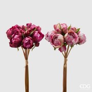 EDG EDG mazzolino peonia olis set 2 bouquet h 43