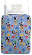 Parure Copripiumino  Mickey Colors   in Cotone Cartoons