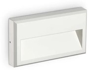 Appliques - Lampade Da Parete Febe-1 Metallo Bianco Led 6W 3000K Luce Calda