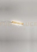 Slim applique in metallo oro spazzolato 39,2cm led 12w cct 2700k 30...