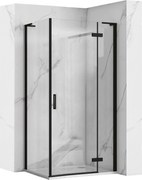 Cabina doccia REA Hugo Black 80x80
