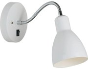 Nordlux - Faretto da parete CYCLONE 1xE14/15W/230V bianco