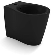 Bidet filomuro soft OLYMPIA CERAMICA Nero lucido