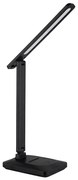 Globo 58481S - Lampada da tavolo LED LORNA dimmerabile touch 3W 5V 1800mAh nera