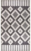 Tappeto lavabile grigio 230x160 cm - Vitaus