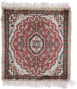Agra Tappeto 30 x 30 (Indian) Annodato A Mano
