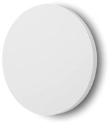 Applique Led da parete in gesso 10W rotonda Bianco caldo 3000K Novaline