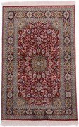 Cashmere Silk Tappeto orientale 140 x 90 (Indian) Annodato A Mano