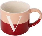 Tazza lettera V rosso 400 ml Blend Collection