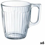 Tazza Luminarc Nuevo Colazione Trasparente Vetro (250 ml) (6 Unità)