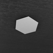 Hexagon applique-plafoniera decorativo grigio 1142-1d-gr