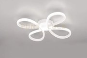 Fly plafoniera led 22w  2600lm, 4000k bianca con regolazione intens...