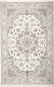 Nain Tappeto persiano 240 x 160 Beige (Iran) Annodato A Mano
