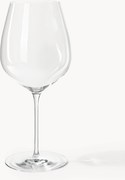 Set di 4 bicchieri da vino rosso in cristallo Galilee